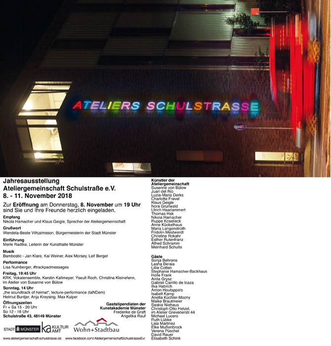 Ausstellung Schulstraße Münster